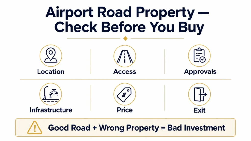 Mohali Airport Road property investment due diligence checklist