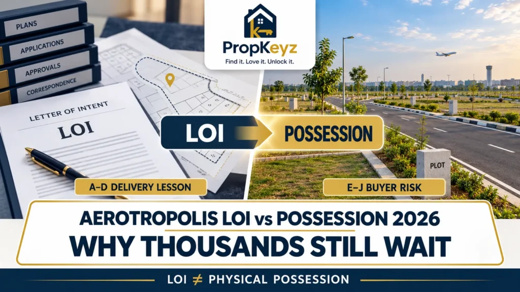 Aerotropolis LOI vs Possession 2026 Mohali plot buyer risk