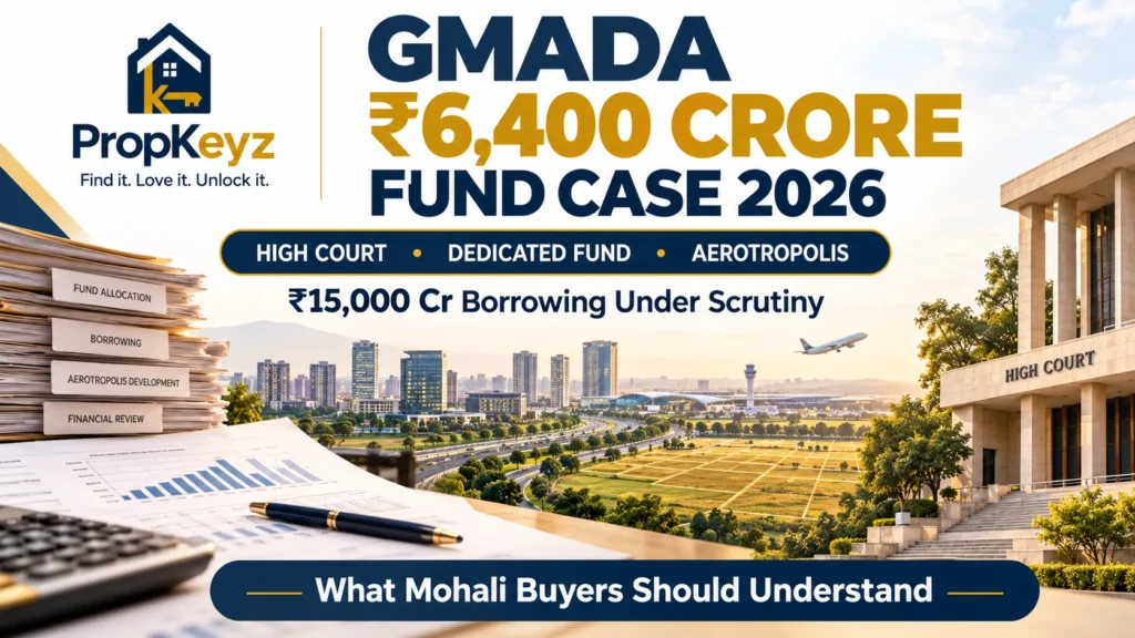GMADA ₹6,400 Crore Fund Case 2026 High Court Aerotropolis buyer impact