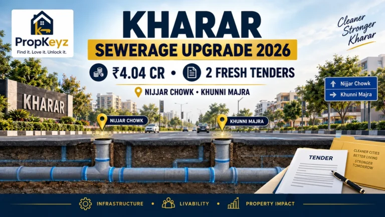 Kharar Sewerage Upgrade 2026 Nijjar Chowk Khunni Majra tenders