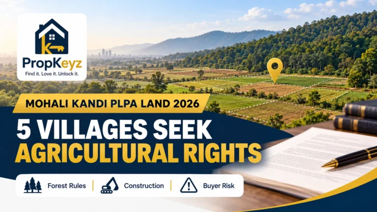 Mohali Kandi PLPA Land Status 2026 agricultural rights forest restrictions