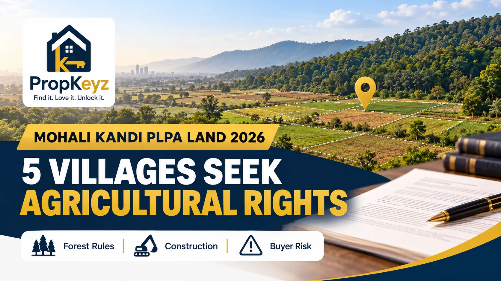 Mohali Kandi PLPA Land Status 2026 agricultural rights forest restrictions
