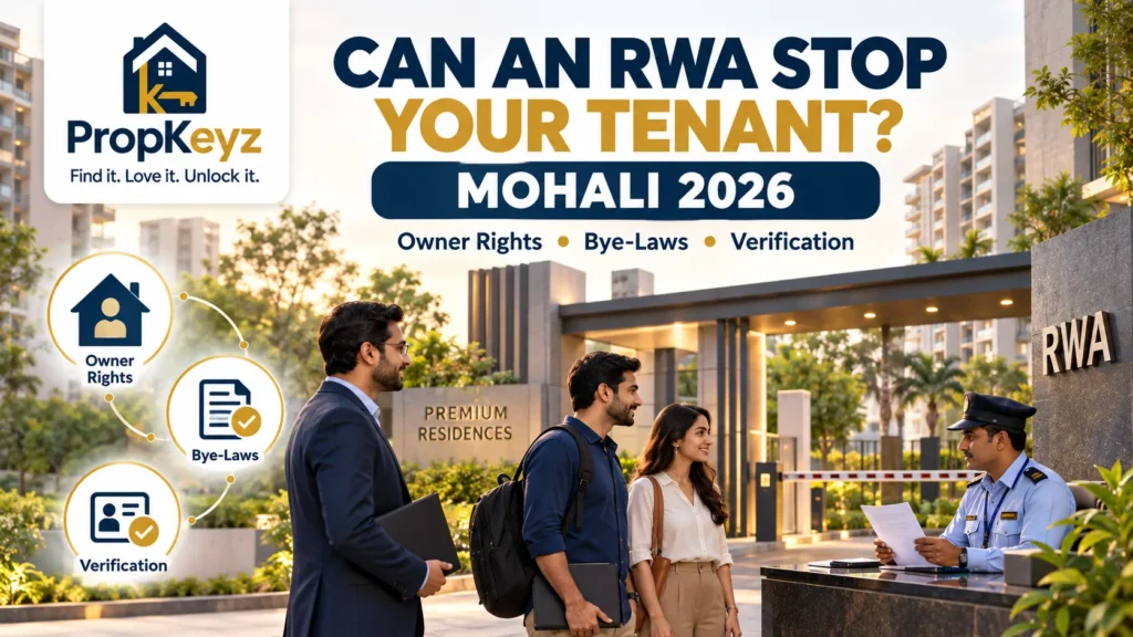 Mohali RWA Tenant Rules 2026 owner lease rights society bye laws
