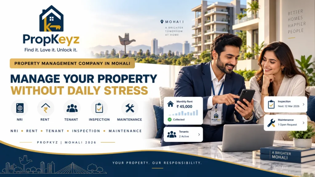 Property Management Company in Mohali PropKeyz 2026