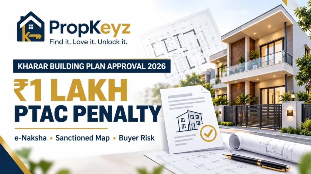 Kharar Building Plan Approval 2026 e-Naksha sanctioned map buyer guide