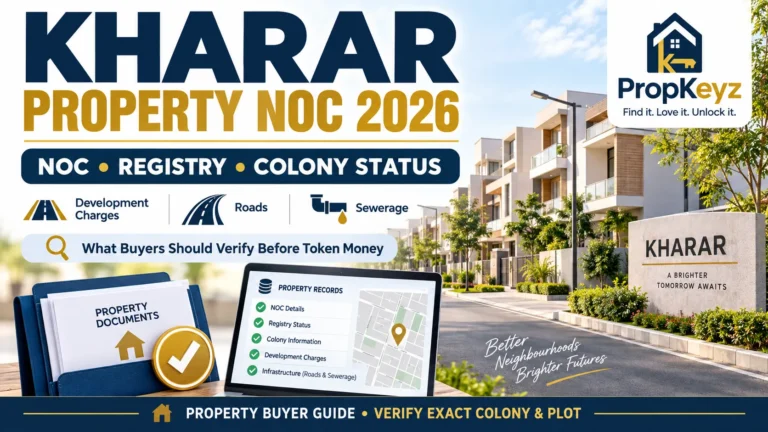 Kharar property NOC 2026 registry colony status development charges buyer guide