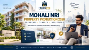 Mohali NRI Property Protection 2026 disputes illegal occupation tenant verification inspection guide
