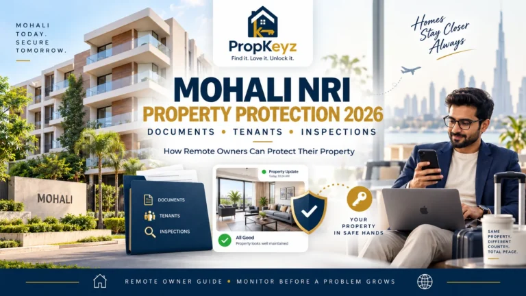 Mohali NRI Property Protection 2026 disputes illegal occupation tenant verification inspection guide
