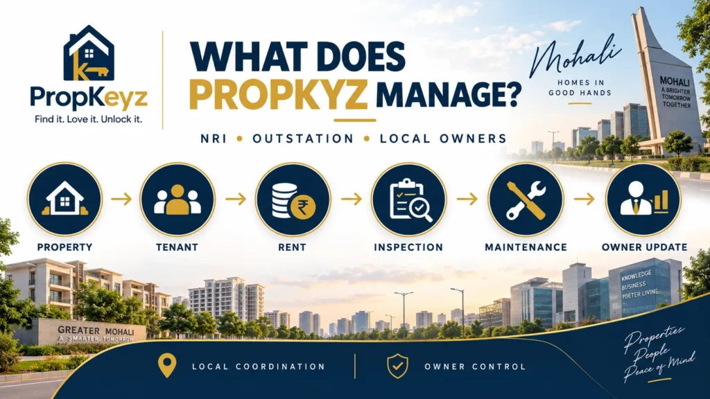 Property Management Company in Mohali PropKeyz services
