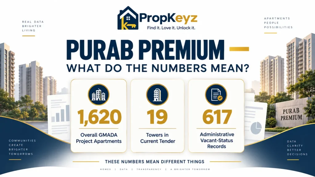 Purab Premium Apartments Mohali 1620 apartments 19 towers 617 records