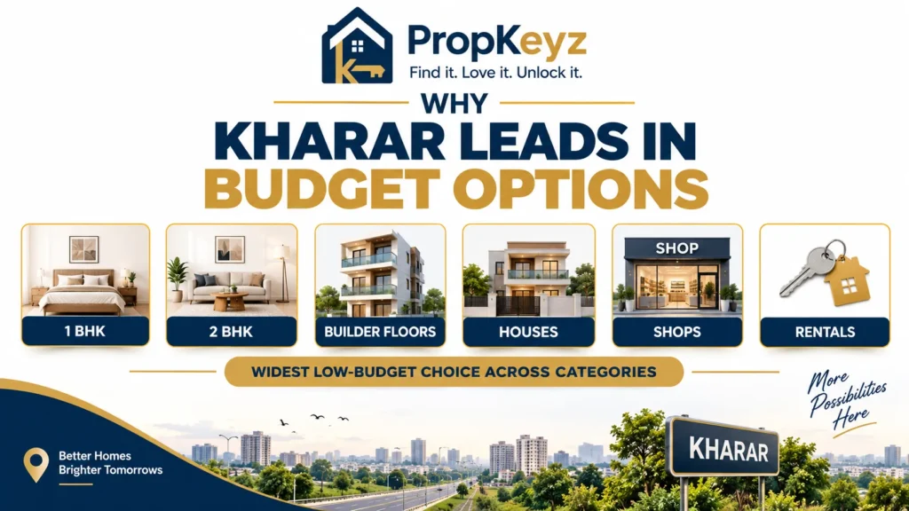 Cheapest Property in Mohali 2026 Kharar budget property advantage