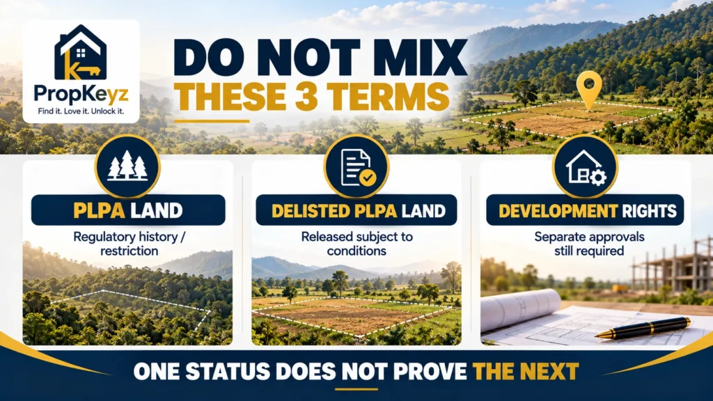 PLPA land versus delisted PLPA land development rights Mohali