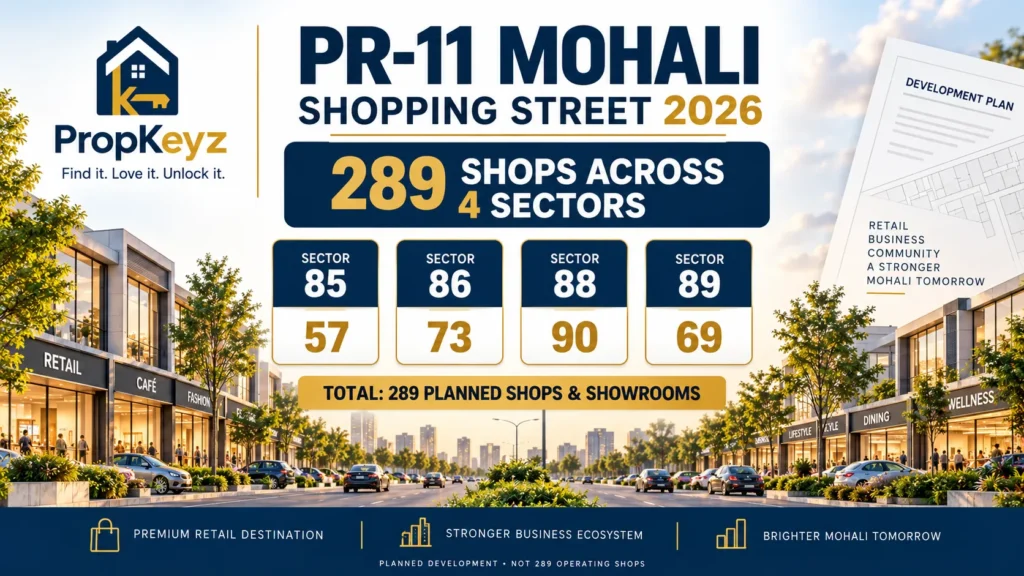PR-11 Mohali Shopping Street 2026 GMADA TPTFA audit tender
