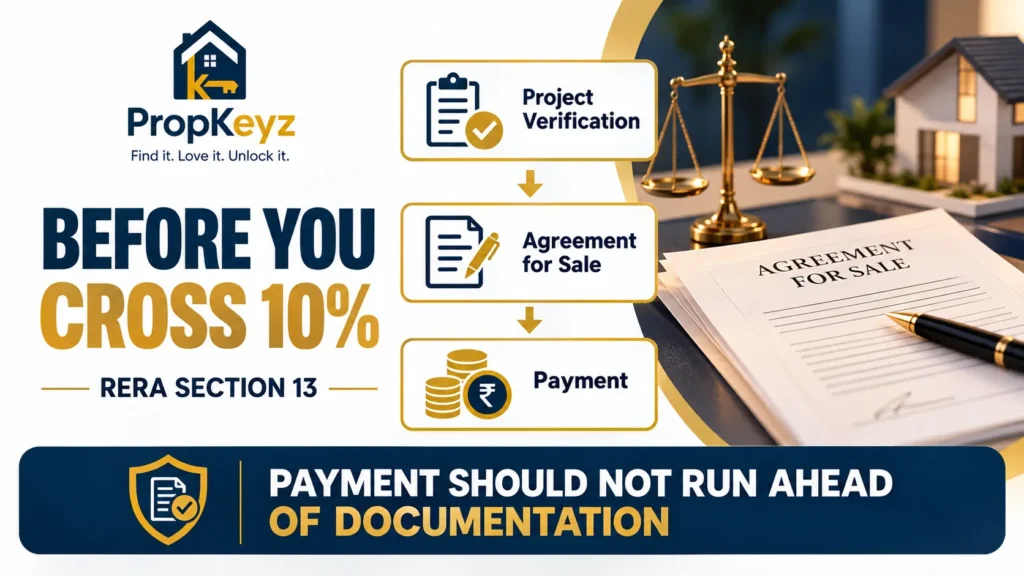 RERA Section 13 ten percent Agreement for Sale buyer guide