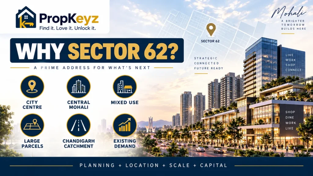 Why developers choose Sector 62 Mohali City Centre