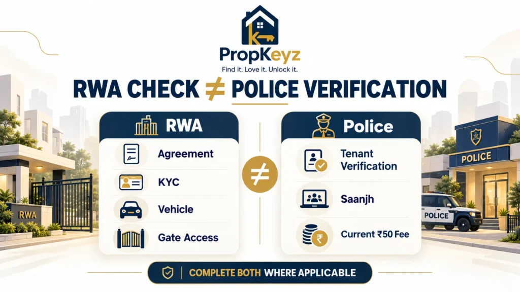 Mohali RWA tenant registration versus police verification