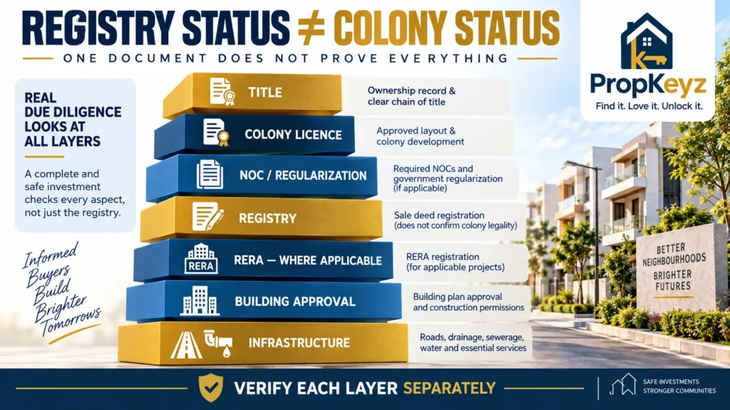 Kharar registry NOC colony licence RERA property approval comparison