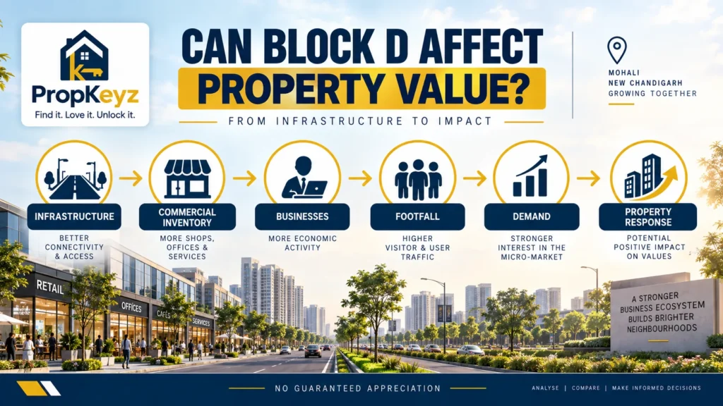 Mohali K-12 school site property impact