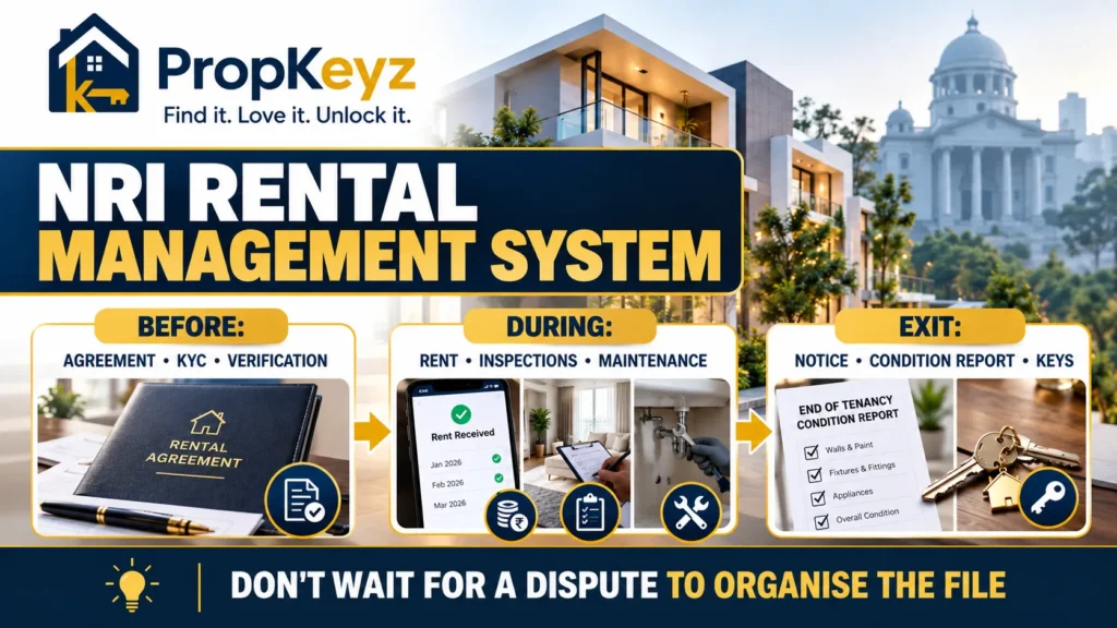 NRI rental property management tenant eviction risk Punjab
