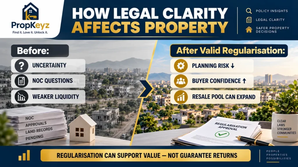 Punjab unauthorized colony regularisation property price impact