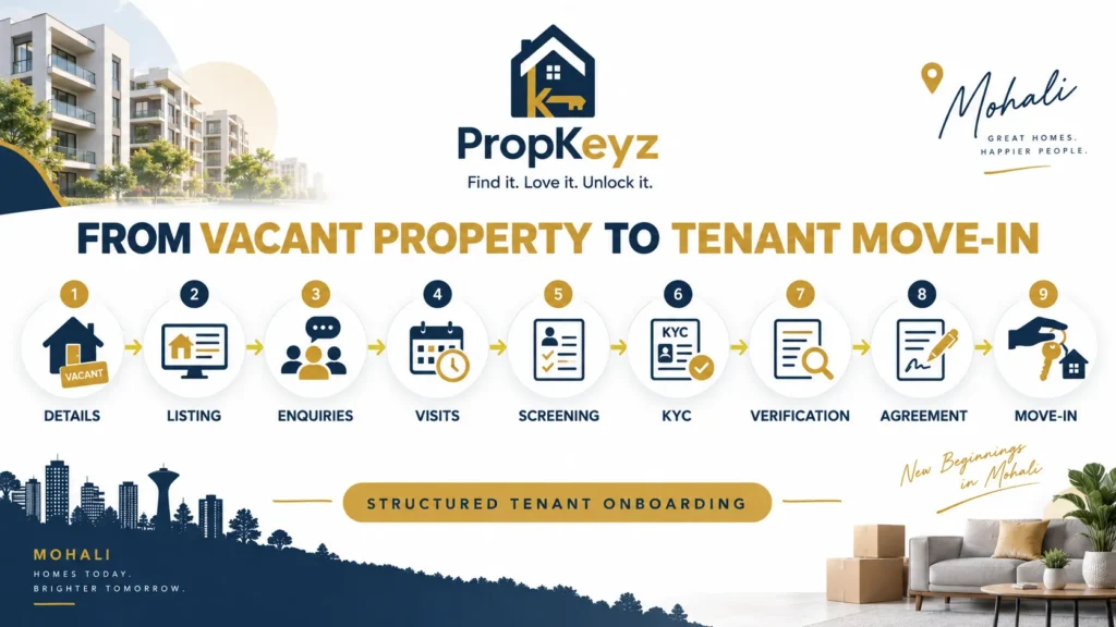 Mohali tenant placement screening verification move-in process