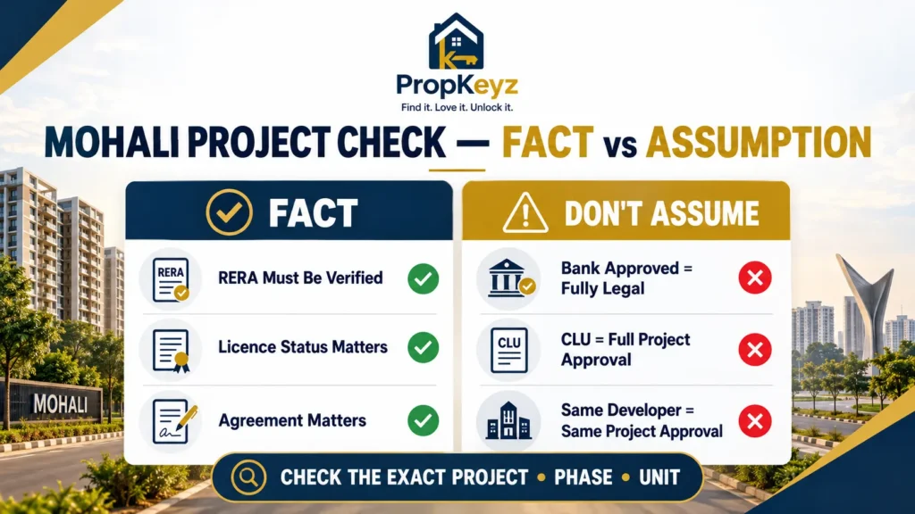 Mohali homebuyer project approval facts versus assumptions 2026