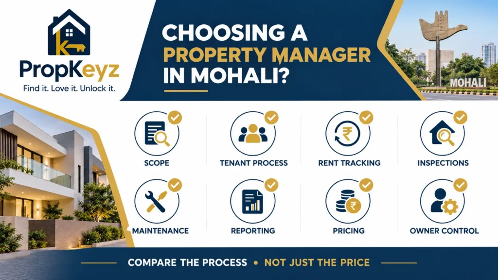Property Management Company in Mohali owner selection checklist