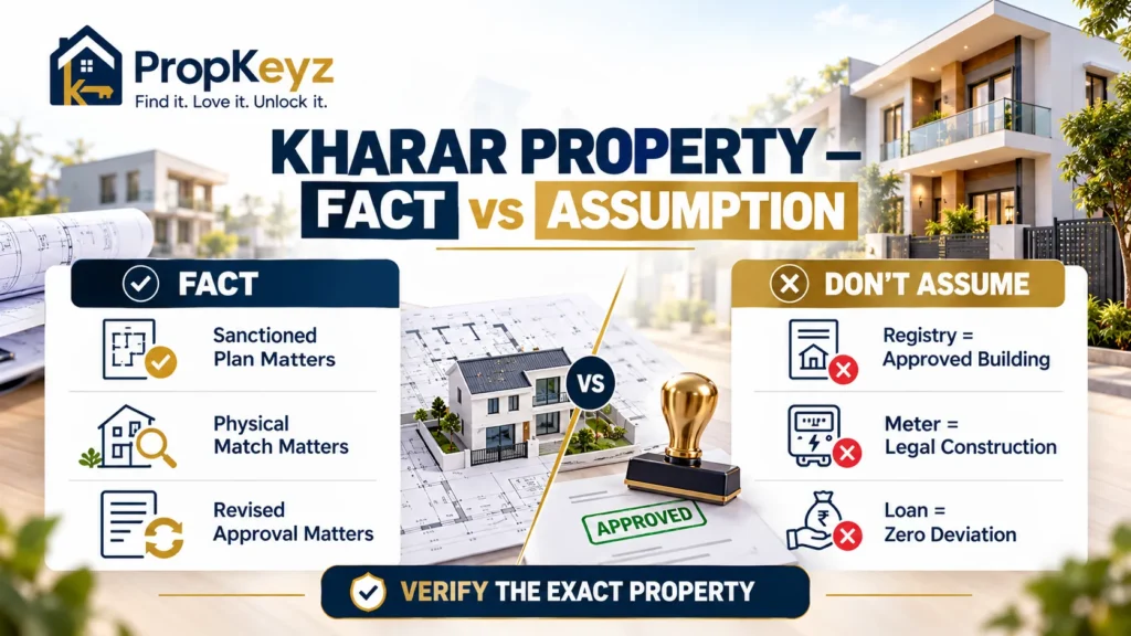 Kharar building plan approval property facts versus assumptions