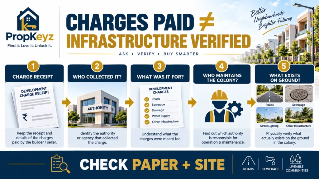 Kharar development charges roads sewerage colony infrastructure property guide