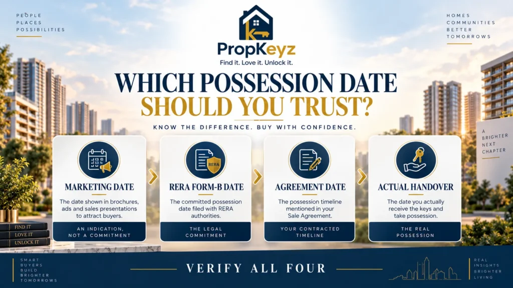 Marbella RERA possession marketing completion agreement handover date guide
