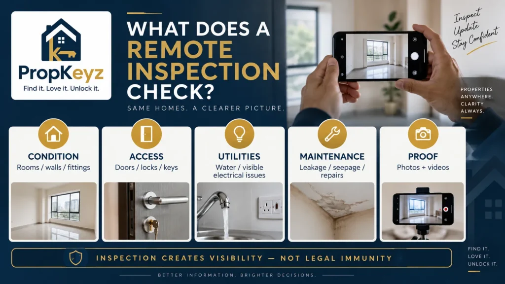 Mohali NRI property inspection photo video condition reporting remote owner
