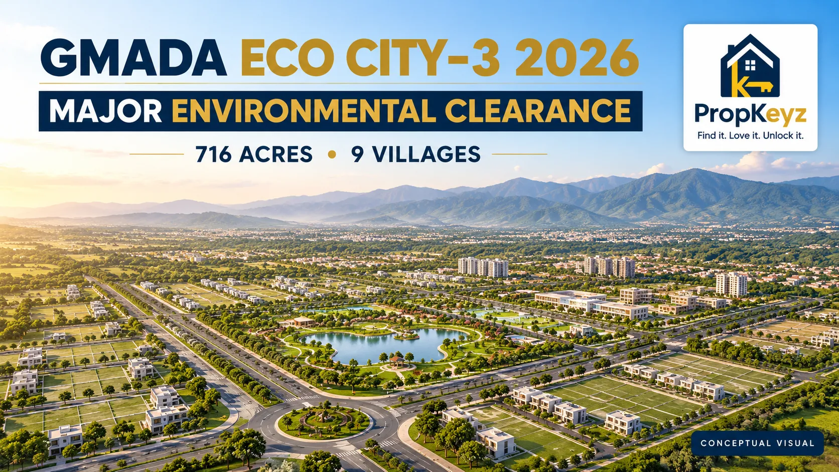 GMADA Eco City-3 New Chandigarh 2026 environmental clearance 716 acres