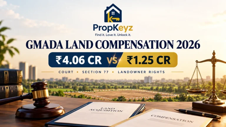 GMADA Land Compensation Dispute 2026 Section 77 Mohali landowner rights