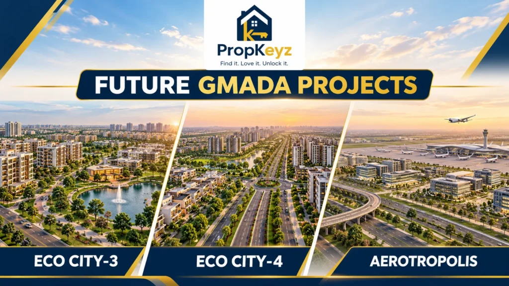 GMADA Eco City 3 Eco City 4 Aerotropolis road width proposal 2026