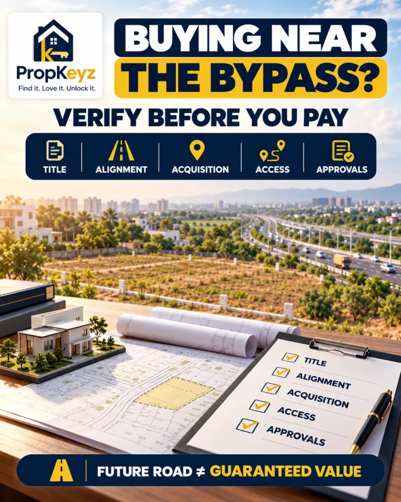 Zirakpur bypass property buyer checklist alignment acquisition access approvals