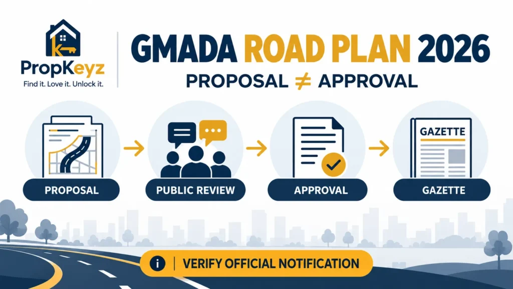 GMADA road width 2026 proposal public objections final master plan approval
