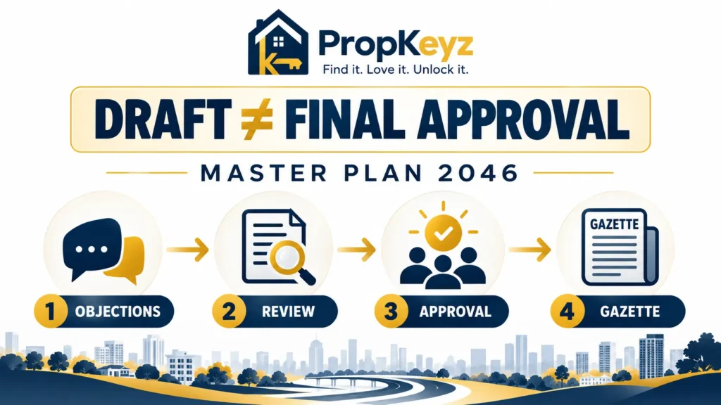 Kharar Master Plan 2046 draft versus final Gazette approval process