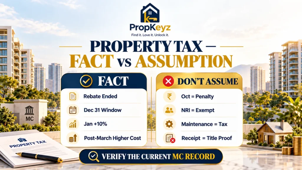 Mohali property tax 2026 facts versus assumptions about penalties NRI exemption and maintenance